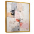 thumbnail image 2 of Designart "Nordic Beige And Black Simplicity I" Scandinavian Floater Framed Canvas Wall Art, 2 of 5