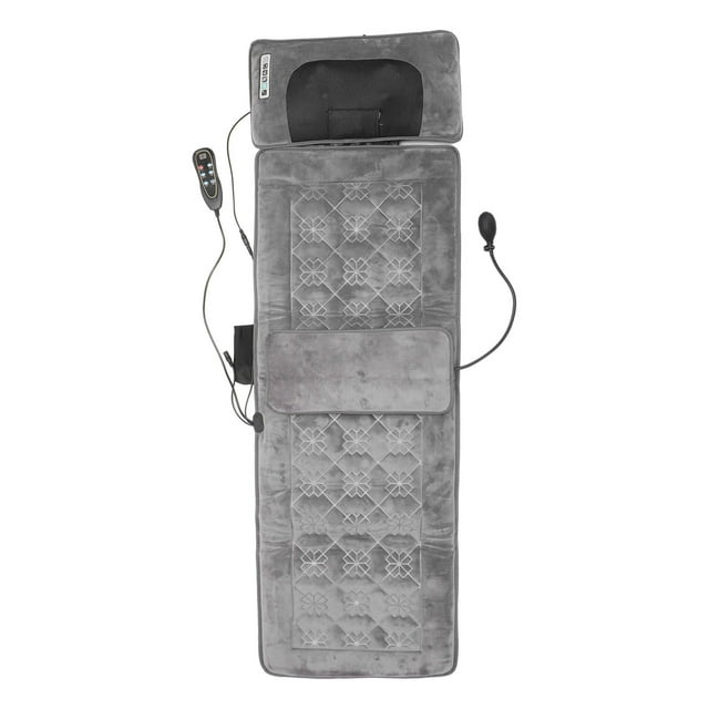 Full Body Massage Mat With Heat, Vibration Motors Massage Pad, Flexible And Collapsible, Multifunctional Electric Heated Massage Pad For Neck Back Leg Muscle Pain Relaxation