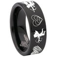 thumbnail image 6 of Cupid Tungsten Carbide Ring, 6 of 9