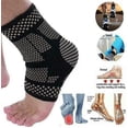 thumbnail image 3 of 6 Pairs Dr Sock Soothers Socks Anti Fatigue, Vita Wear Copper Infused Magnetic Foot Support Compression Sock (6 Colors, S/m) -ys, 3 of 5
