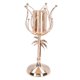 thumbnail image 1 of Portavelas De Estilo Nórdico, Base Estable Cojín Antideslizante Bordes Lujosos Y Suaves Candelabro De Oro Líneas Elegantes Para La Decoración Del Festival De Bodas, 1 of 7