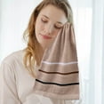 thumbnail image 6 of Summer Savings 2025! PRETXORVE Hand Towels, Bathroom Hand Towels, Towel Thickened Soft Absorbent Plain Color Household Wash Face Gift Towel, 6 of 6