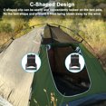 thumbnail image 5 of Uxcell 0.67IN Tent Pole Clips [30PCS] - C-Shaped Clamp - [POM Plastic] Tent Pole Attachment Clips Webbing Strap Clamp, 5 of 6