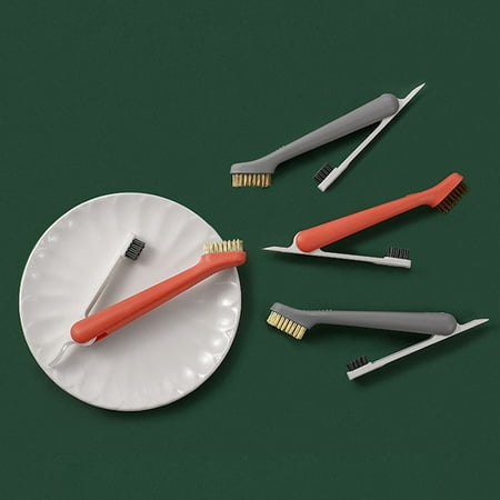 

Ybeauty Stainless Steel Bristle Stove Cleaning Brush Copper Plating ABS Fast Drying Stove Brush Kitchen Accessories