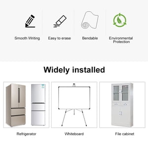 Stickers Frigidateur de table magnétique à sec Réfrigérateur de tableau blanc Tableau blanc pour horaire mensuel hebdomadaire Planificateur quotidien à faire Liste