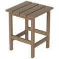 thumbnail image 4 of Polytrends  Laguna Hdpe All Weather Outdoor Patio Coffee And Side Tables (3-Piece Set) Weathered Wood, 4 of 5