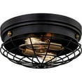 thumbnail image 3 of Quoizel Lighting - Two Light Semi-Flush Mount - 2 Light Semi-Flush Mount   Matte, 3 of 5