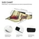 thumbnail image 3 of Balery Wine Gorra deportiva con visera ajustable para mujer y hombre (talla única), 3 of 7