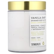 Truly Beauty Vanilla Baby Shimmer Body Butter, 6.7 fl oz (198 ml)