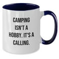 thumbnail image 2 of Camping Enthusiast Gifts from Men to Camping Friends, Funny Two Tone Coffee Mug, Christmas Unique Presents for Camping Lovers, 2 of 4