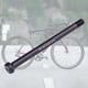 thumbnail image 5 of Buje delantero y trasero para rueda de bicicleta, eje pasante de 12 mm, 14 mm y 15 mm con arandela de acero inoxidable para 12 mm 168 mm 10 mm, 5 of 9