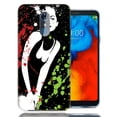 thumbnail image 1 of MUNDAZE For LG Stylo 4 Paint Splash Girl Design TPU Gel Phone Case Cover, 1 of 1