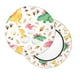 thumbnail image 2 of Disketp Cute Baby Dinosaurs Funda Redonda para Taburete, Funda de Cojín para Silla de Bar Suave y Elástica-13 inch, 2 of 7