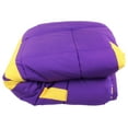 thumbnail image 5 of LSU Tigers Reversible Big Logo Soft and Colorful Comforter, Queen, 5 of 6