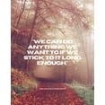 thumbnail image 2 of ArtsyQuotes 15x18 White Modern Wood Framed Museum Art Print Titled - Helen Keller Quote: We Can Do Anything, 2 of 4