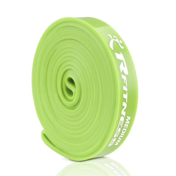 Furinno RFitness RF1506-GR Professional 41-Inch Long LOOP Stretch Latex Exercise Band, MEDIUM (Green)