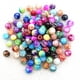 thumbnail image 4 of Cuentas espaciadoras sueltas de vidrio redondas con patrón de 4 mm, 6 mm, 8 mm y 10 mm para hacer joyas, pulseras, collares y pendientes hechos a mano, 4 of 4