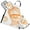 Basket and Ball, variant on Tiger Leopard Wildlife 5 Pcs Kitchen Set Heat Resistant Oven Mitts and Non-Slip Pot Holders with Adjustable Cooking Apron