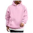 thumbnail image 3 of Hoddie Para Hombre Black Hoodie Men Men's Pullover Sweatshirt Hoodie, Big & Tall Ultra Soft Hooded Sweatshirt With Pockets, 3 of 7