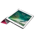 thumbnail image 5 of Funda de cuero con tapa horizontal y textura Custer para iPad 9.7 (2018) y iPad 9.7 (2017), con tres pliegues y función de suspensión/activación (negra), 5 of 5