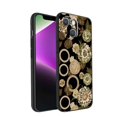 thumbnail image 1 of Boho-MagSafe-Retro-floral-and-Dark-enchanted-forest-nature-plants-goth-m Phone Case, Degined for iPhone 14 Plus Case Men Women, Flexible Silicone Shockproof Case for iPhone 14 Plus, 1 of 1