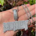 thumbnail image 4 of Dubss Money Necklace for Men Iced Out Pendant Real Gold Plated Cubic Zirconia Hip Hop Jewelry, 4 of 5