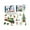 C, variant on Jollyzo 2026 Christmas Advent Calendar Building Blocks Set - 12 Days Christmas Countdown Calendar Contains 12Pcs Building Blocks Toys Surprise Box, Christmas Party Favors Block Xmas Gifts for Kids