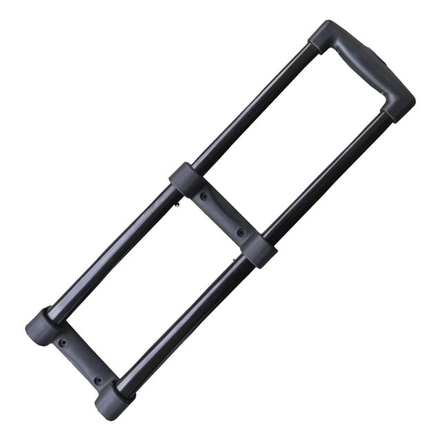 telescópica, Reemplazo Duradero Plegable Negro Pieza de repuesto Barra de telescópica estable para carrito de Enfriador de kusrkot mango telescópico