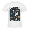 thumbnail image 4 of Bingfone Space Men'S Loose Fit Short-Sleeve Pocket T-Shirt, 4 of 7