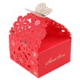 thumbnail image 1 of Wdftyju 10 unidades/juego de cajas de dulces con flores láser huecas, caja para envolver regalos de boda (rojo) Wdftyju 2fe3mp1ms9ku1es4D03, 1 of 6