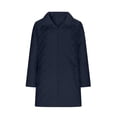 thumbnail image 4 of Womens Quilted Lightweight Jackets Zip Up Stand Collar Down Puffer Padded Jacket Coats Outwear with Pockets, 4 of 7