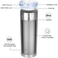thumbnail image 4 of Gobelet en Acier Inoxydable 20oz Double Paroi Isolée -Argent, 4 of 4