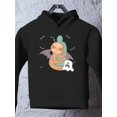 thumbnail image 3 of Halloween Sloth W Little Ghost Hoodie Toddler -Image by Shutterstock,  2 Toddler, 3 of 4