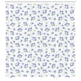 thumbnail image 3 of Ambesonne Floral Shower Curtain, Vintage Rose Bouquets, 69"Wx84"L, Violet Blue Green White, 3 of 3