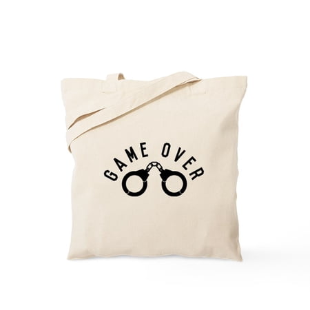CafePress - Game Over Tote Bag - Unisex Canvas Tote Bag Beige 1-Piece