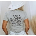 thumbnail image 2 of ANTI SOCIAL MOMS CLUB Front and Back Graphic Short sleeve Tees Plus Size, 2 of 10