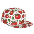 thumbnail image 2 of Uemuo Hand Drawn Tomatoes Pattern Women's Baseball Cap,Straight Brim Hat,Golf Dad Hat,Travel Hat,Sun Protection Cap,Everyday Accessory, 2 of 9