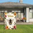 thumbnail image 3 of Amhnf Welcome Bee And Flowers Garden Flag For Home Outdoor Garden Yard Decor 12x18 inch, 3 of 5