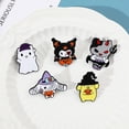 thumbnail image 4 of Sanrio-broche esmaltado de Hello Kitty, insignia de estilo oscuro Kawaii Kuromi, joyería para ropa, accesorios bonitos, regalos, 4 of 4