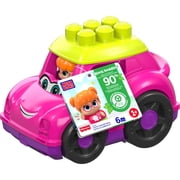 MEGA BLOKS Catie Convertible Fisher-Price Toy Blocks with 1 Figure (6 Pieces) for Toddler