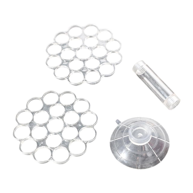 Arreglo de alambre con rejilla Floral, ramo giratorio, tapa de inserción Floral, soporte para arreglos florales para accesorios de fotografía, 15 mm 19 agujeros