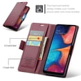 thumbnail image 3 of CaseMe Funda de Cuero For Samsung Galaxy A20/A30 con Bloqueo RFID, para Samsung Galaxy A12, Funda para Mujer y Hombres, Tarjetero con Cierre Magnético, Funda Tipo Folio For Samsung Galaxy A20/A30, 3 of 11