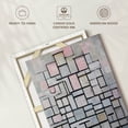 thumbnail image 6 of Elephant Stock Composition No Iv Wall Art - Vertical Canvas Wall Art - Living Room Wall Decor - Abstract Canvas - Blue And Pink Decor By Piet Mondrian - 8" x 12", 6 of 8