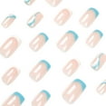 thumbnail image 4 of Teissuly Acrylic Fake Nails Removable Nail Pieces Daily Wear Artificial Nails Nail Art Decorations, 4 of 7
