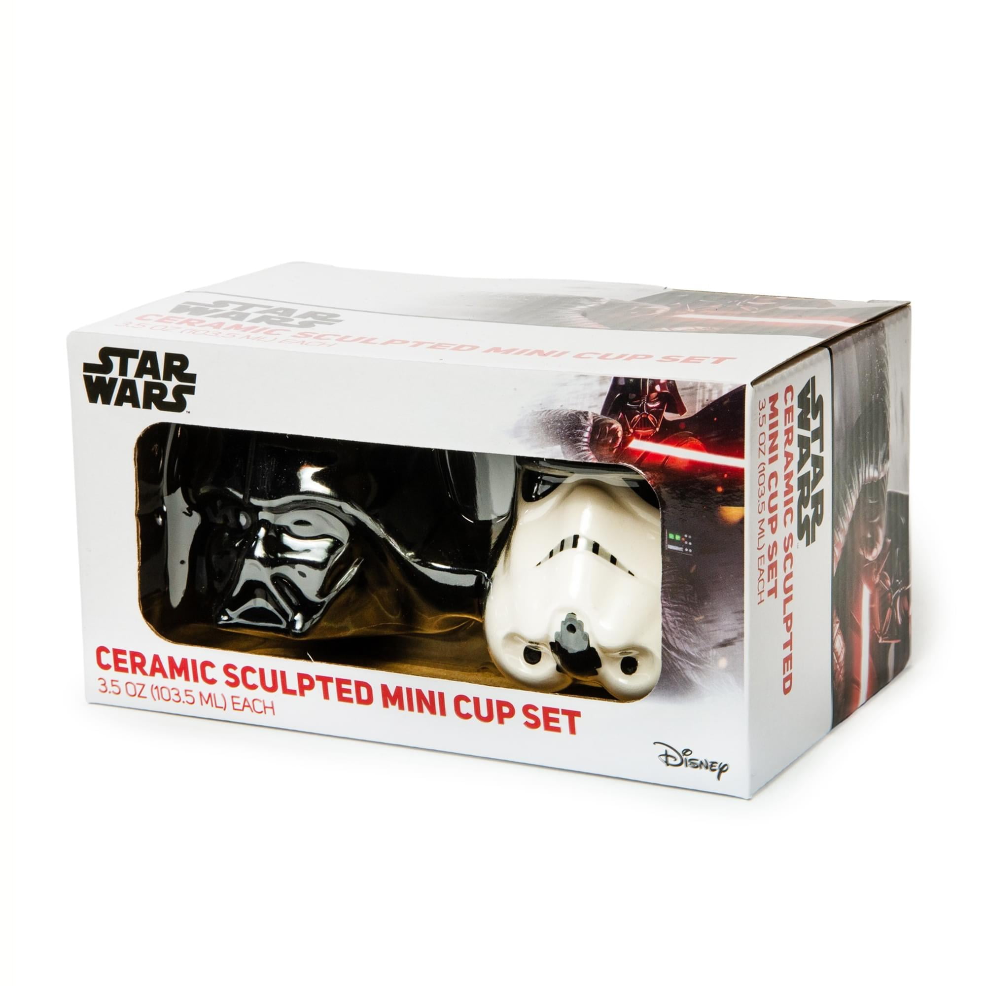 Star Wars 828012 Darth Vader & Stormtrooper Helmets Ceramic Mugs&