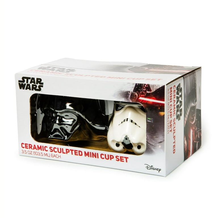 Star Wars 828012 Darth Vader & Stormtrooper Helmets Ceramic Mugs&