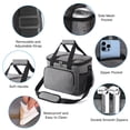 thumbnail image 6 of BN-LINK Soft Cooler Bag, 48 Cans Leakproof Insulated Bag,Portable Insulated Cooling for Lunch, Beach, Drink, Beverage, Travel, Camping,Picnic,Gray, 6 of 6