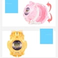thumbnail image 4 of Children's Cartoon Deformation Robot Toy Electronic Watch Puzzle Kids Holiday Gift Christmas Present(Yellow), 4 of 6