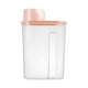 thumbnail image 1 of Contenedor de plástico sellado para almacenar granos | Abertura grande para verter fácilmente | Caja transparente para almacenar alimentos secos | Recipiente hermético y a prueba de insectos p, 1 of 2