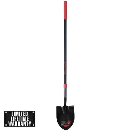 47 in. Fiberglass Handle Digging Shovel